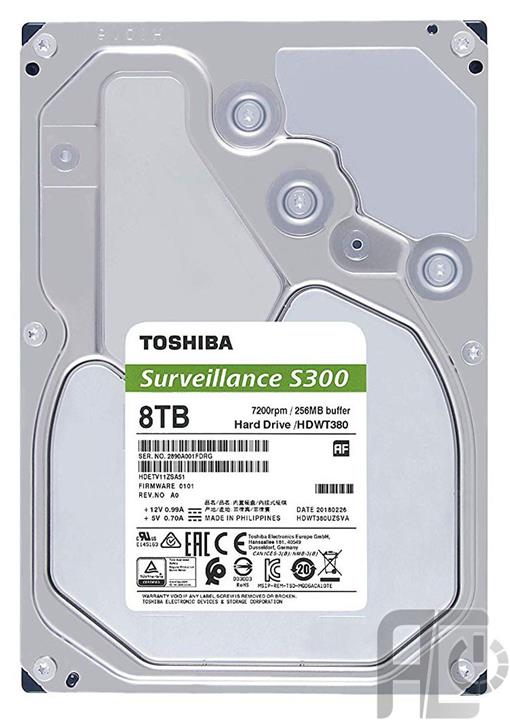 هارد دیسک توشیبا مدل Toshiba Surveillance S300 8TB Hard: Toshiba S300 8TB