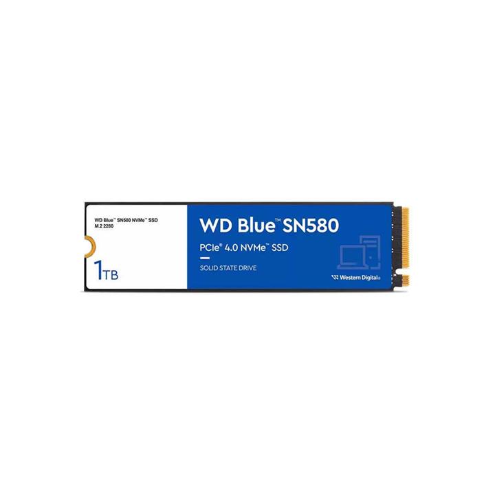 اس اس دی WD Blue SN580 اینترنال ۱ ترابایت وسترن دیجیتال M.2 Nvme Western Digital Blue SN580 1TB 2280 NVMe M.2 SSD