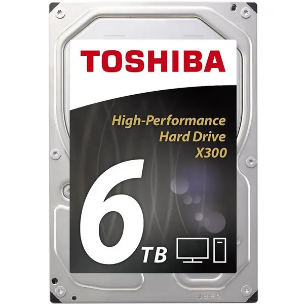 هارددیسک اینترنال توشیبا سری X300 مدل HDWE160EZSTA ظرفیت 6 ترابایت Toshiba X300 HDWE160EZSTA Internal Hard Drive - 6TB - 5