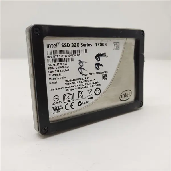 هارد اس اس دی اینترنال اینتل 120 گیگ مدل SSDSA2CW120G3