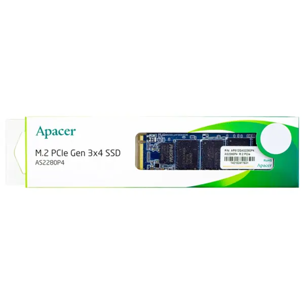 هارد اس اس دی 2280 apacer m2 مدل as2280p4u ظرفیت 256 گیگابایت