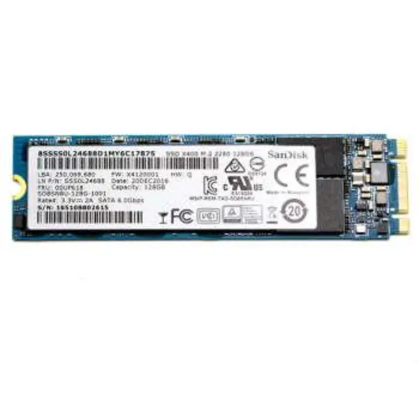 2280SanDisk SSD X400 128GB M.2 / اس اس دی اینترنال 128 گیگ سن دیسک