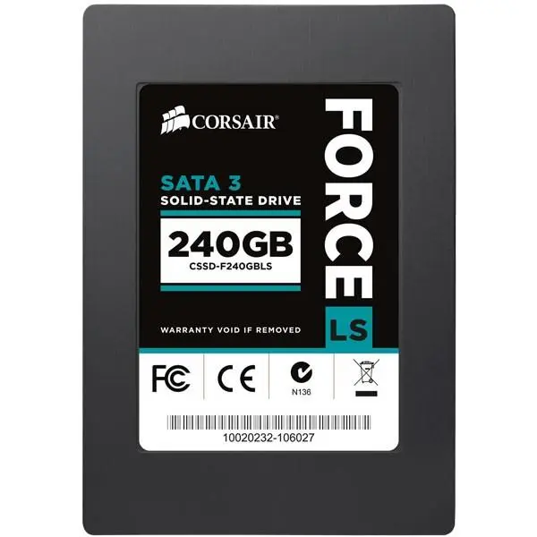 هارد اس اس دی کورسیر سری ال اس - 240 گیگابایت Corsair Force Series™ LS 240GB
