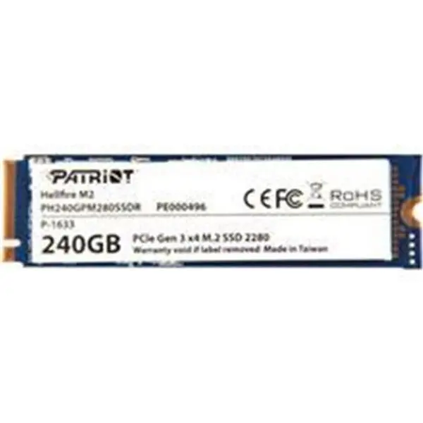 حافظه اس اس دی پتریوت مدل هل فایر با ظرفیت 240 گیگابایت Patriot Hellfire 240GB M.2 2280 NVMe SSD - 3
