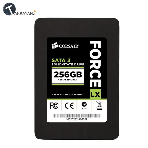 هارد اس اس دی کورسیر سری ال ایکس - 256 گیگابایت Corsair Force Series™ LX 256GB - 4
