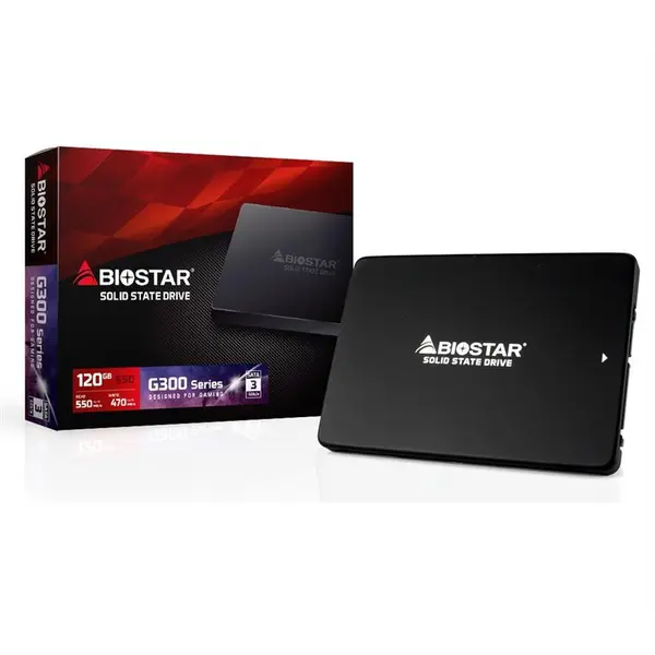 حافظه اس اس دی بایوستار مدل جی 300 با ظرفیت 120 گیگابایت Biostar G300 120GB Internal SSD Drive