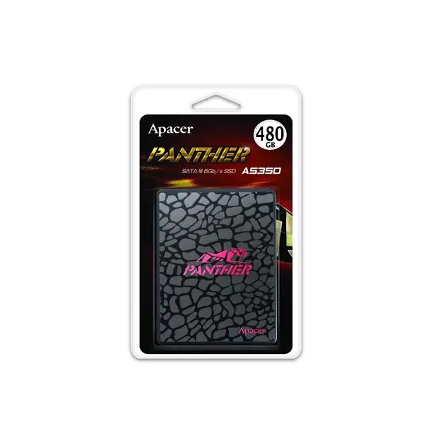 حافظه اس اس دی اپیسر مدل ای اس 350 پنتر با ظرفیت 480 گیگابایت Apacer AS350 PANTHER 480GB Internal SSD Drive