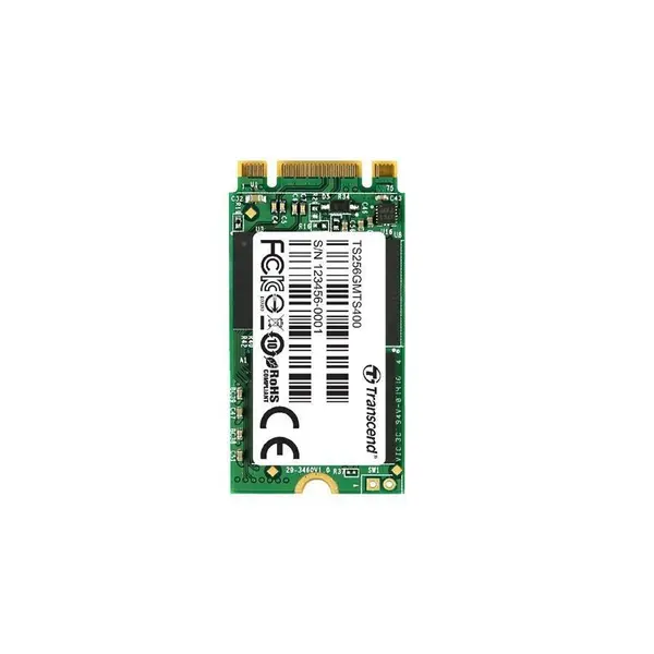 حافظه پرسرعت ترنسند ام تی اس 400 با ظرفیت 256 گیگابایت Transcend M.2 MTS400 2242 SATA 6Gb/s SSD 256GB