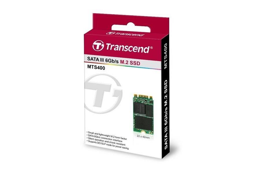 حافظه پرسرعت ترنسند ام تی اس 400 با ظرفیت 512 گیگابایت Transcend M.2 MTS400 2242 SATA 6Gb/s SSD 512GB