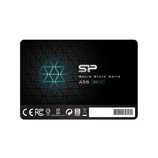 حافظه اس اس دی سیلیکون پاور مدل ای 55 با ظرفیت 512 گیگابایت Silicon Power Ace A55 512GB Internal 3D NAND SSD Drive