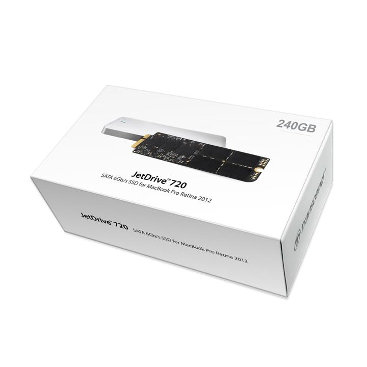 حافظه ترنسند جت درایو 720 با ظرفیت 240 گیگابایت Transcend JetDrive 720 SATA 6Gb/s Solid State Drive 240GB