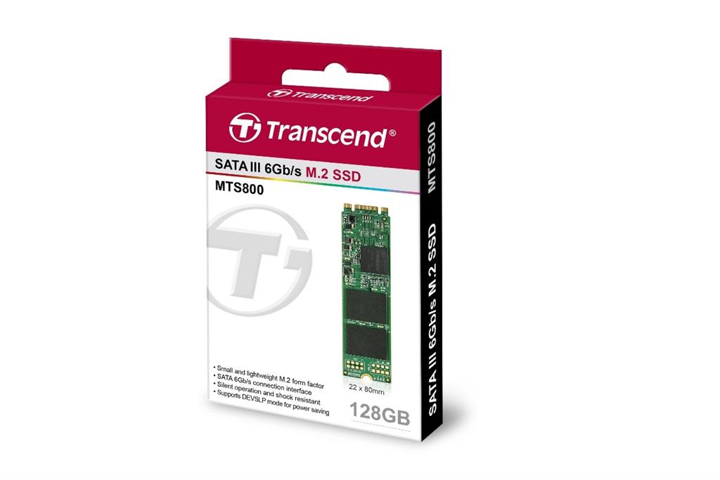 حافظه پرسرعت ترنسند ام تی اس 800 با ظرفیت 128 گیگابایت Transcend M.2 MTS800 2280 SATA 6Gb/s SSD 128GB