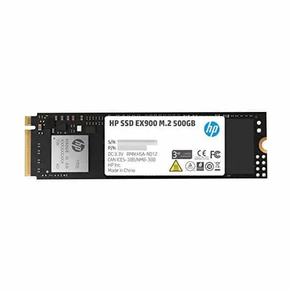 اس اس دی اینترنال اچ پی مدل 900 EX ظرفیت 500 گیگابایت HP EX 900 Internal M.2 NVMe SSD Drive 500GB