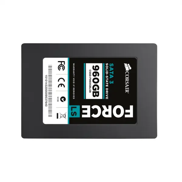 هارد 960 گیگابایت سری ال اس کرسیر Corsair Force Series LS 960GB SATA 3 6Gb/S SSD - 3