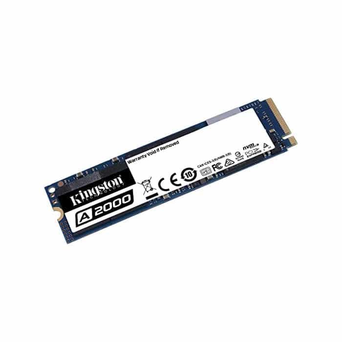 اس اس دی اینترنال کینگستون مدل A2000 NVMe PCIe M.2 ظرفیت 1 ترابایت SSD KINGSTON A2000 NVMe PCIe Gen 3.0x4 M.2 2280 1TB Internal