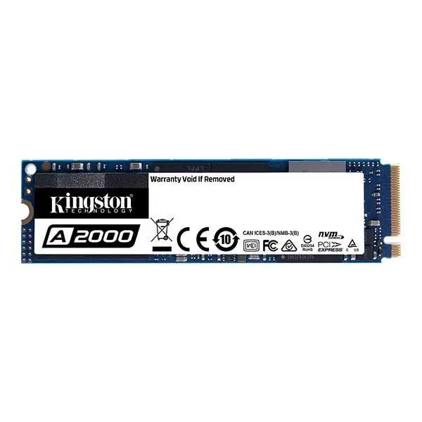 اس اس دی اینترنال کینگستون مدل A2000 NVMe PCIe M.2 ظرفیت 1 ترابایت SSD KINGSTON A2000 NVMe PCIe Gen 3.0x4 M.2 2280 1TB Internal