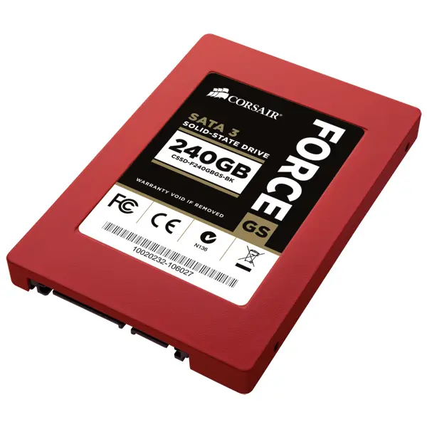 اس اس دی کورسیر Corsair SSD FORCE GT 240GB CORSAIR SSD Force Series GS - 240GB - 3