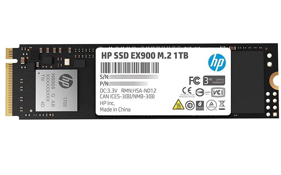 اس اس دی اینترنال اچ پی مدل EX900 M.2 2280 ظرفیت 1 ترابایت EX900 M.2 2280 1TB 3D TLC NAND SSD