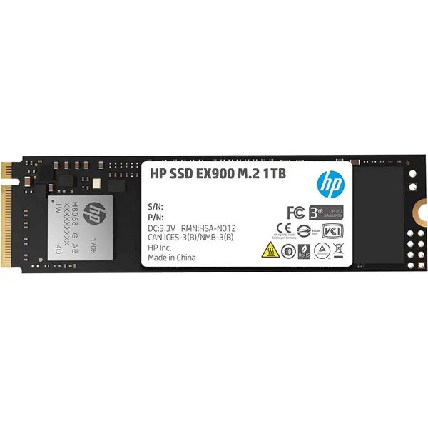 اس اس دی اینترنال اچ پی مدل EX900 M.2 2280 ظرفیت 1 ترابایت EX900 M.2 2280 1TB 3D TLC NAND SSD