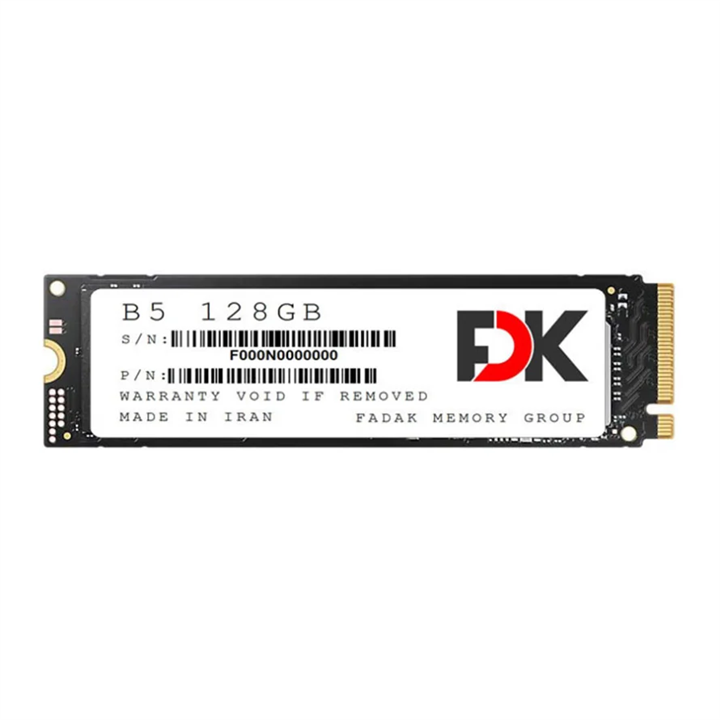 اس اس دی اف دی کی فدک مدل B5 M2 ظرفیت 128 گیگابایت اس اس دی فدک fdk b5 M.2 SEREIS 128GB