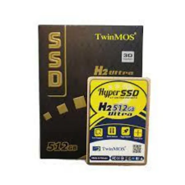 حافظه اس اس دی تویین موس مدل Hyper H2 Ultra ظرفیت 512 گیگابایت twinmos Hyper H2 Ultra 512GB Internal Ssd Drive