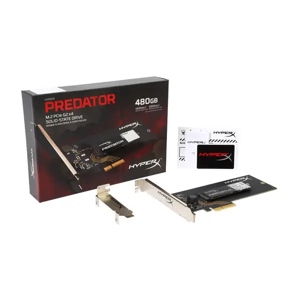 Kingston HyperX Predator HH-HL PCI-Express 2.0 x4 SSD - 480GB -