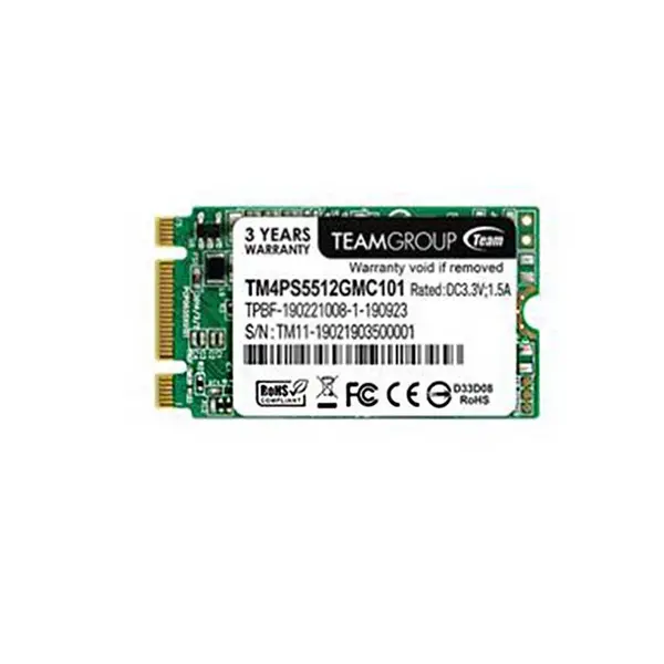 حافظه اس اس دی تیم گروپ مدل لایت M.2 2242 با ظرفیت 128 گیگابایت Team Group TM4PS5 Lite M.2 2242 SATA III 128GB SSD Drive