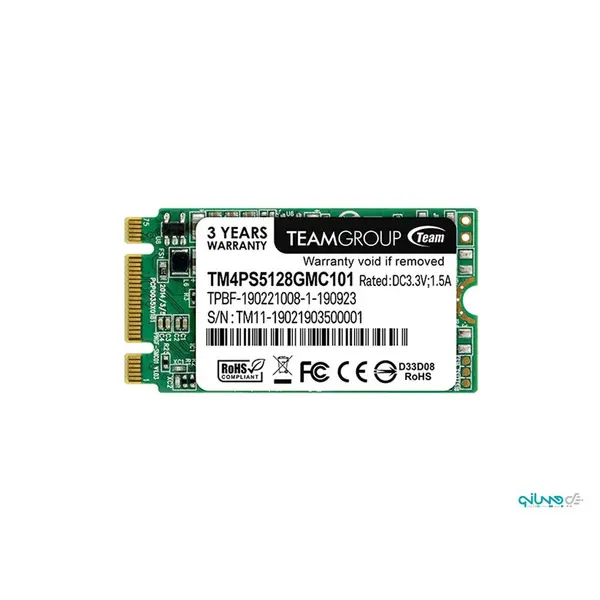 حافظه اس اس دی تیم گروپ مدل لایت M.2 2242 با ظرفیت 128 گیگابایت Team Group TM4PS5 Lite M.2 2242 SATA III 128GB SSD Drive