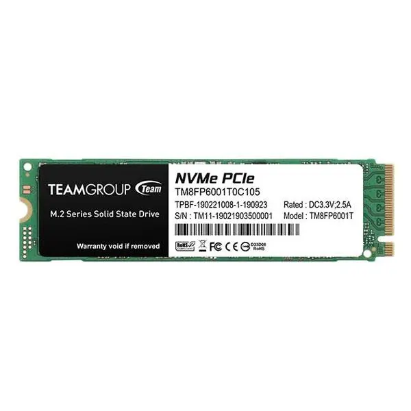 اس اس دی اینترنال M2 2280 تیم گروپ مدل MP33 ظرفیت 1 ترابایت Team Group MP33 NVME 1TB M.2 PCIe Internal SSD