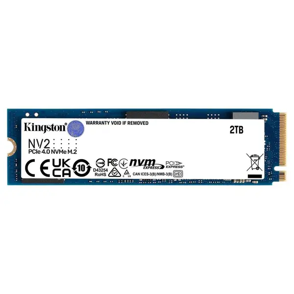 اس اس دی اینترنال M.2 NVMe کینگستون مدل Kingston NV2 ظرفیت 2 ترابایت