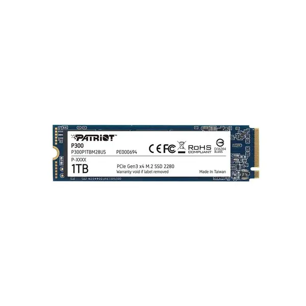 حافظه M.2 ssd اینترنال PATRIOT مدل P300 ظرفیت 1TB SSD: Patriot P300 1TB