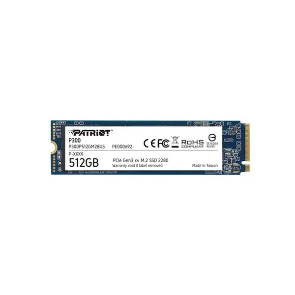 حافظه M.2 ssd اینترنال PATRIOT مدل P300 ظرفیت 512 GB SSD: Patriot P300 512GB