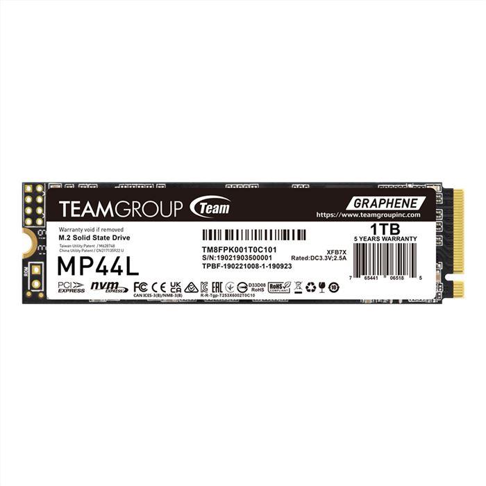 اس اس دی اینترنال تیم گروپ مدل MP44L NVME ظرفیت 1 ترابایت Team Group  MP44L NVME 1TB Gen4 Internal SSD