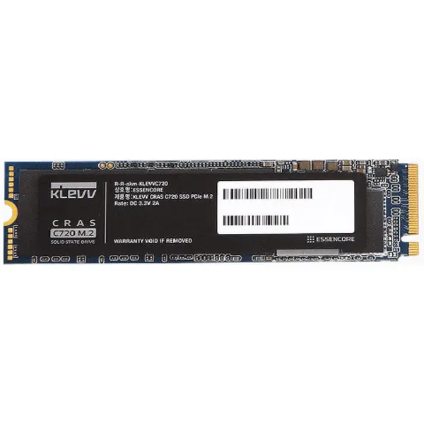 اس اس دی اینترنال NVMe M.2 2280 کلو سری C720 مدل K256GM2SP0 ظرفیت 256 گیگابایت SSD Klevv M.2 256GB C720