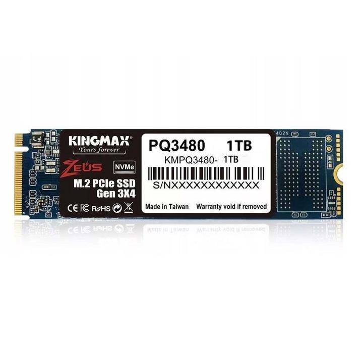 اس اس دی اینترنال کینگ مکس مدل NVMe SSD PQ3480 ظرفیت 1TB kingmax PQ3480 1TB PCIe M.2 2280