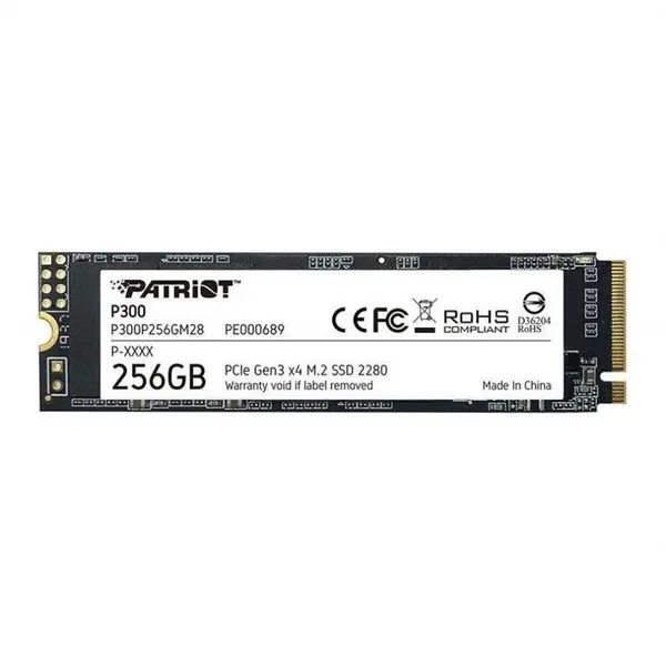 هارد اس اس دی پاتریوت مدل Patriot P300 M.2 256GB Patriot P300 M.2 PCIe Gen 3 x4 256GB Solid State Drive