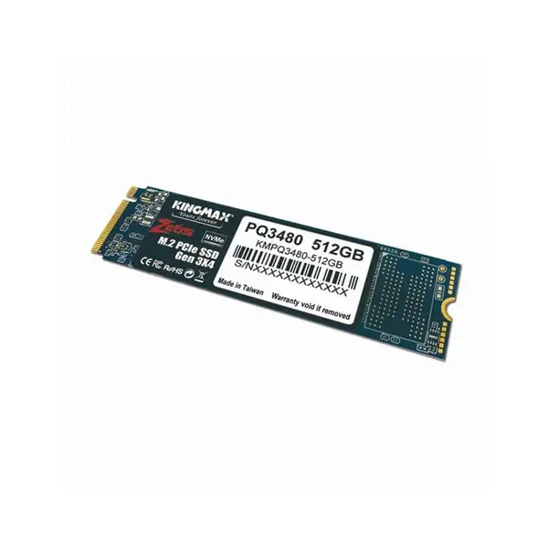اس اس دی کینگ مکس PQ3480 M.2 2280 PCIe NVMe 512GB KINGMAX PQ3480 512GB PCIe M.2 2280