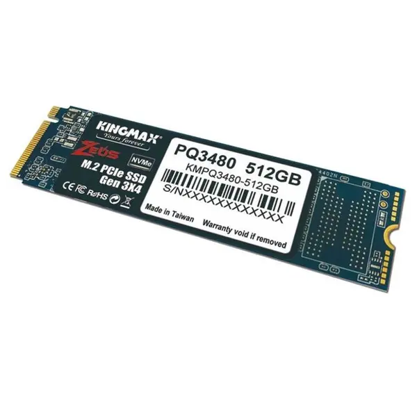 اس اس دی کینگ مکس PQ3480 M.2 2280 PCIe NVMe 256GB KINGMAX PQ3480 256GB PCIe M.2 2280 - 3