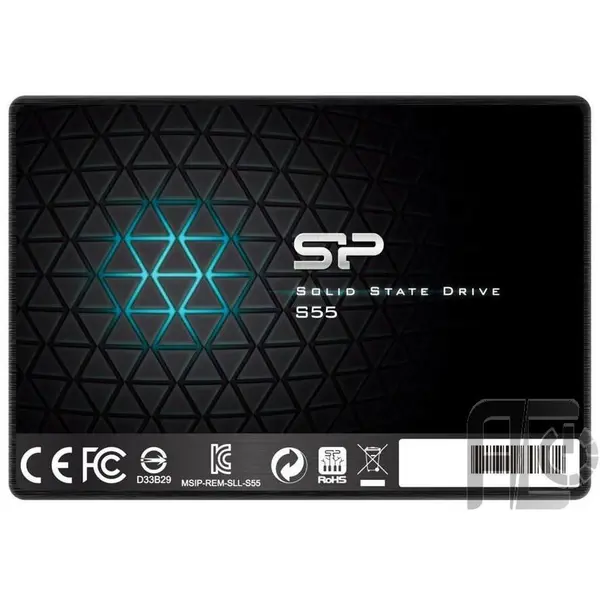 اس اس دی اینترنال SATA3.0 سیلیکون پاور مدل Slim S55 ظرفیت 960 گیگابایت Silicon Power Slim S55 SATA3.0 Internal SSD - 960GB