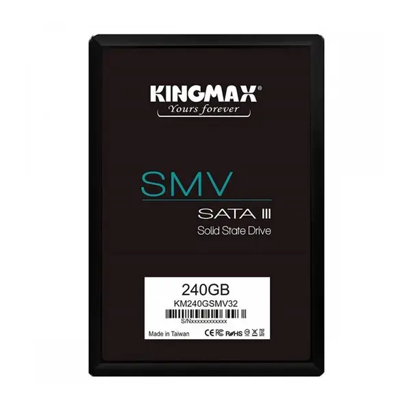 حافظه اس اس دی SATAIII کینگ مکس مدل KM240SMV32 با ظرفیت 240 گیگابایت KINGMAX SMV 240 GB Internal SSD Drive