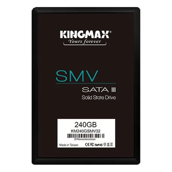 حافظه اس اس دی SATAIII کینگ مکس مدل KM240SMV32 با ظرفیت 240 گیگابایت KINGMAX SMV 240 GB Internal SSD Drive