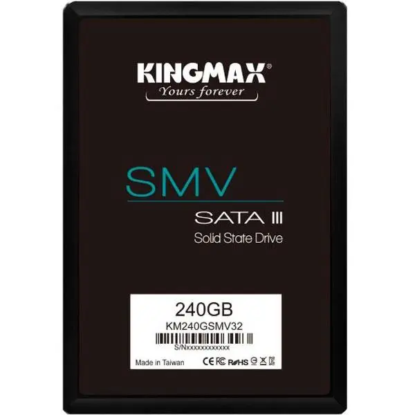 حافظه اس اس دی SATAIII کینگ مکس مدل KM240SMV32 با ظرفیت 240 گیگابایت KINGMAX SMV 240 GB Internal SSD Drive