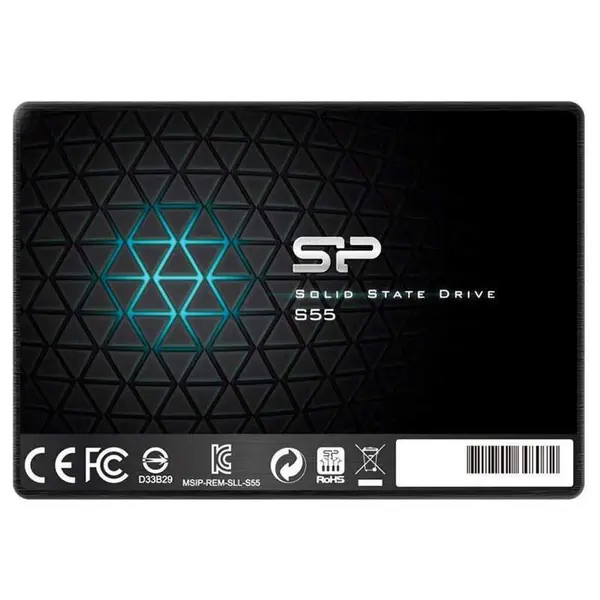 اس اس دی اینترنال سیلیکون پاور مدل Slim S55 ظرفیت 120 گیگابایت SSD Silicon Power Slim S55 120GB Internal Drive