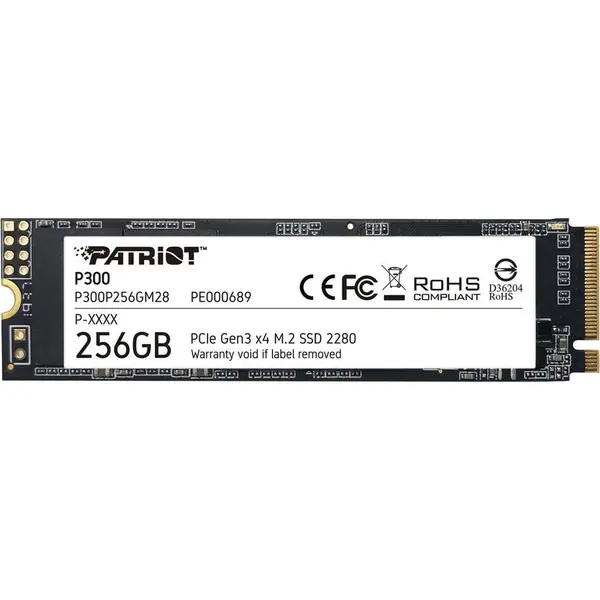 حافظه SSD هارد ssd پاتریوت ظرفیت 256 گیگابایت مدل p300
