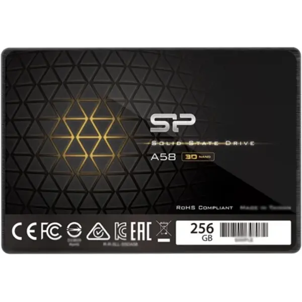 حافظه SSD اینترنال 256 گیگابایت Silicon Power مدل A58 Silicon Power A58 256GB SSD Internal
