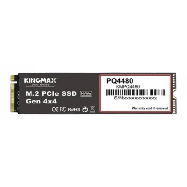 حافظه SSD اینترنال 2 ترابایت Kingmax مدل PQ4480 KINGMAX PQ4480 PCIe Gen 4.0x4 NVMe M.2 2TB Internal SSD