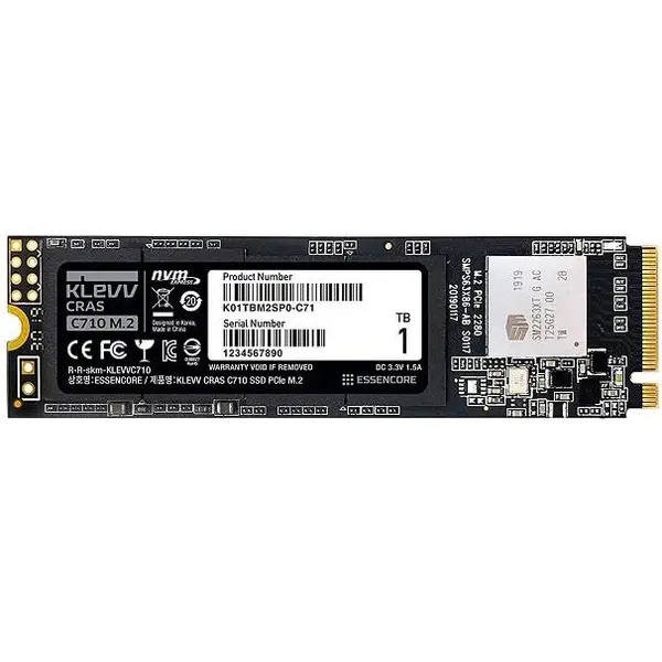 حافظه SSD اینترنال کلو مدل CRAS C710 M.2 2280 ظرفیت 1 ترابایت CRAS C710 M.2 2280 1TB Internal SSD Drive