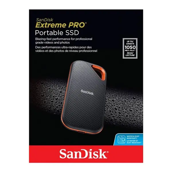 حافظه SSD اکسترنال سن دیسک مدل Extreme Pro ظرفیت ۱ ترابایت SSD External Sandisk Extreme Pro SSD 1TB