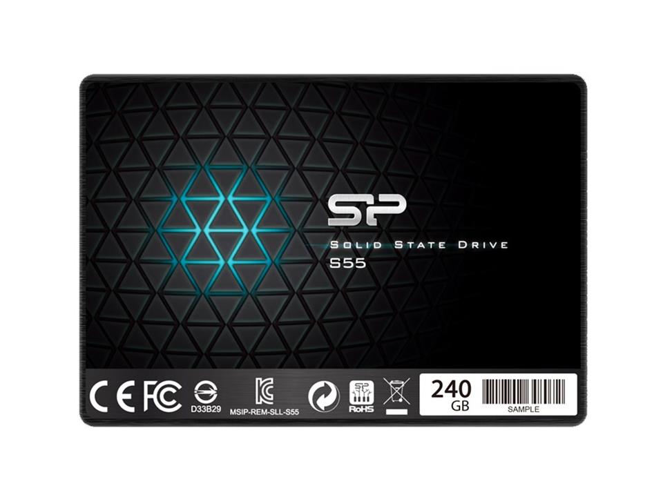 SSD Hard Silicon-Power Slim S55 240GB Internal -