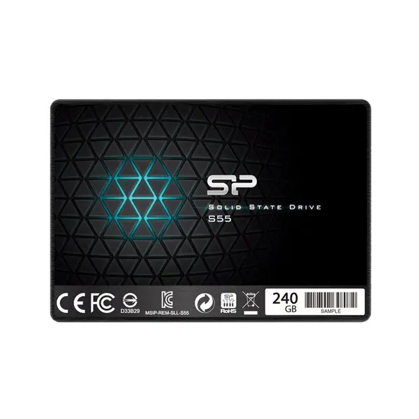 SSD Hard Silicon-Power Slim S55 240GB Internal -